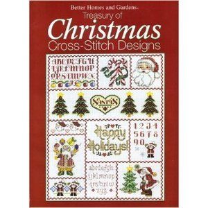Better Homes and Gardens Treasury of Christmas Cross-stitch Designs Pamphlet (Pa